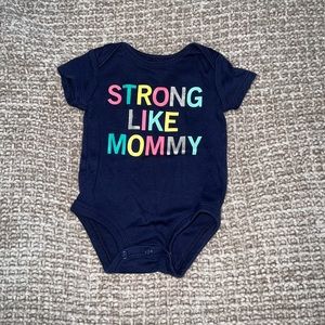 Baby girl onesie